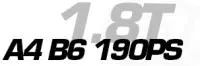 A4 B6 1.8T 190 PK