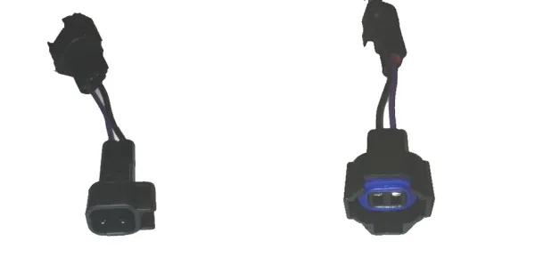 6x injectorstekker EV1 OBD1 voor N57 klokventiel voor R32 / 2.8 Turbo kant-en-klaar gesoldeerd