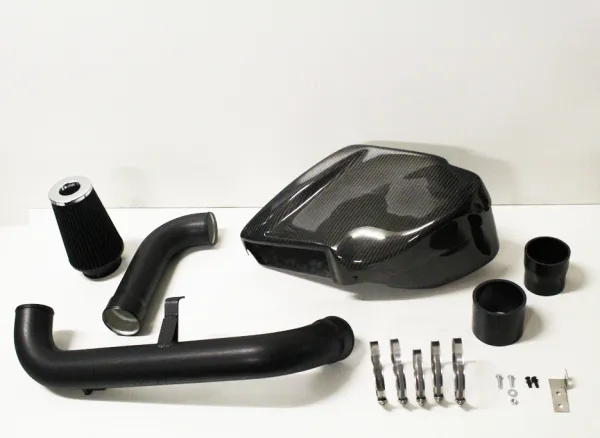 Carbon airbox inlaat voor Golf 5 GTI incl. onderdelencertificaat volgens §19.3