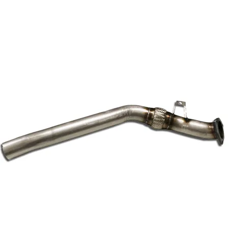 Downpipe voor Audi A4 A6 1.8T B6 Quattro ø 76mm 3" gemaakt van roestvrij staal met interlock flexpipe 76 mm