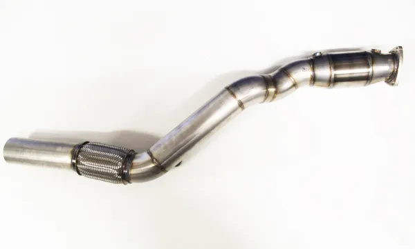 Downpipe voor Audi A4 B5 1.8T Quattro ø 76mm roestvrij staal met 200 cell sport katalysator
