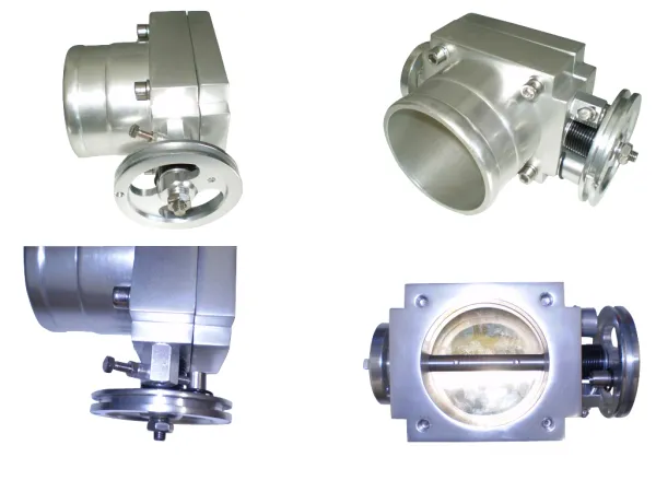 Gasklep binnen ø 100mm van aluminium voor VR6 R32 16v 1.8T Turbo enz.