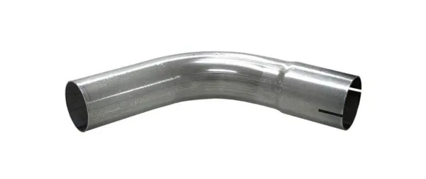 Roestvrij staal pijpbocht 60° ø 63,5mm 2,5" voor uitlaatpijp beenlengte 250mmx1,5mm wand