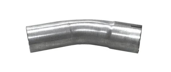 Roestvrijstalen pijpbocht 60° ø76 mm 3" voor uitlaatpijp pootlengte 250mmx1,5mm wand