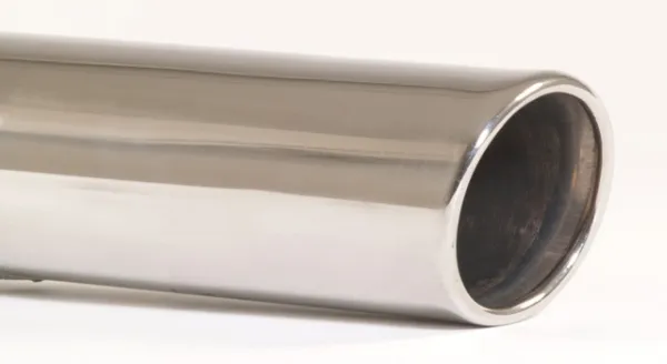 Bumpijp 34 - 90mm rond afgeschuind geboordeld roestvrij staal