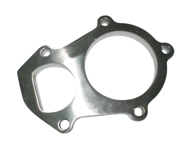 Flens voor Downpipe voor GT3076R + GT3582R met interne wastegate van roestvrij staal GT30 GT35