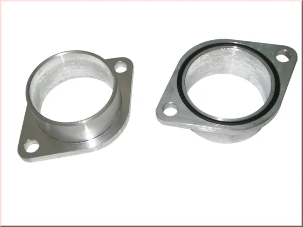 Flens voor compressorhuis voor GT2560R 2-gaats 67mm aansluitdiameter uitwendig