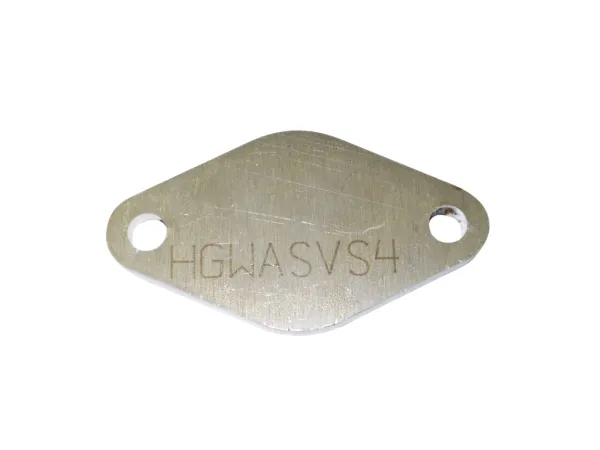 Flens voor wastegate 38mm van staal sluitplaat om wastegate aansluiting blind te leggen
