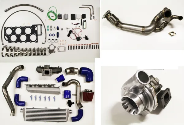 Golf 2 VR6 Turbokit compleet Garrett GT30 of GT35 + plug and play klaar voor installatie tot 400pk tot 400pk