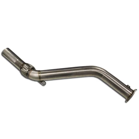 Y-vormige downpipe voor Audi A4 A6 1.8T B5, Passat 1.8T 3B 3BG ø 76 mm 3" vanaf de turbo, van roestvrij staal