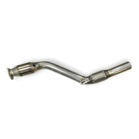 Y-pipe downpipe voor Audi A4 A6 1.8T B5, Passat 1.8T 3B 3BG ø 76mm 3" gemaakt van roestvrij staal met 200 cell katalysator