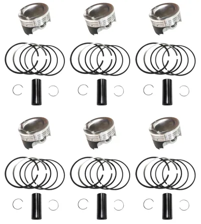JE-Pistons Gesmede zuiger turbo voor VW R36 3.6L 24v 89,50mm CR 9,0:1 20mm