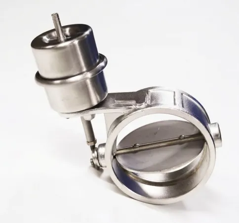 Uitlaatklep ø 89mm 3,5" open, drukgestuurde uitlaatklep RVS