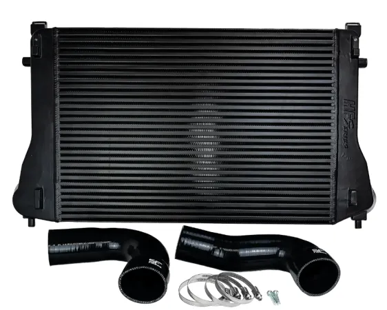 Intercooler kit voor Audi A3 8v, Golf 7 GTI R, Seat Leon 5F Cupra, plug and play incl. onderdelen certificaat (§19.3)