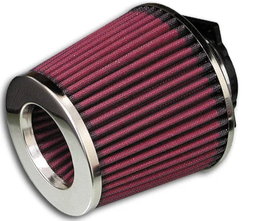 Open luchtfilter / Cold AIR Intake 89 mm met adapters voor ø 85 mm, 75 mm, 70 mm en 60 mm