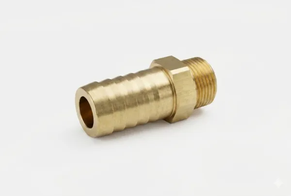 Slangnippel M12x1,5 AG op 13mm slang naar