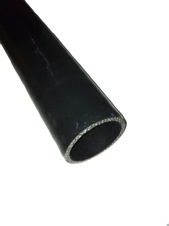 Siliconen slang ø 65 mm binnendiameter 1 meter zwart 4-laags wanddikte 5 mm