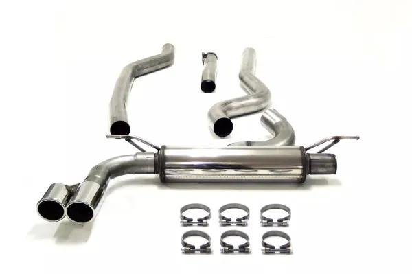 Simons roestvrijstalen sportuitlaat 2x 80 mm voor BMW F32 420D