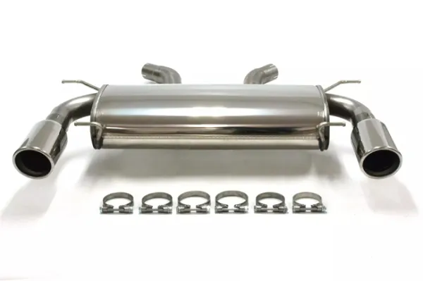 Simons roestvrij stalen sportuitlaat duplex 100 mm voor BMW E91 335i