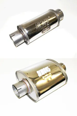 Simons Geluiddemper voor VW V6 24v Turbo 2 stuks met markering voor registratie voor inschrijvingen