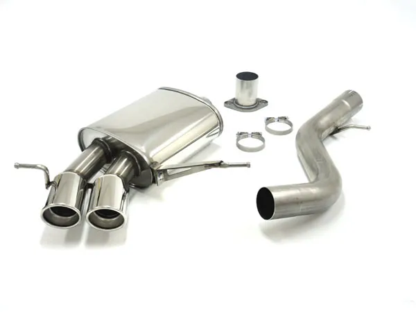 Sportuitlaat voor BMW 135i Coupe E82 306PS ø 76mm uit RVS