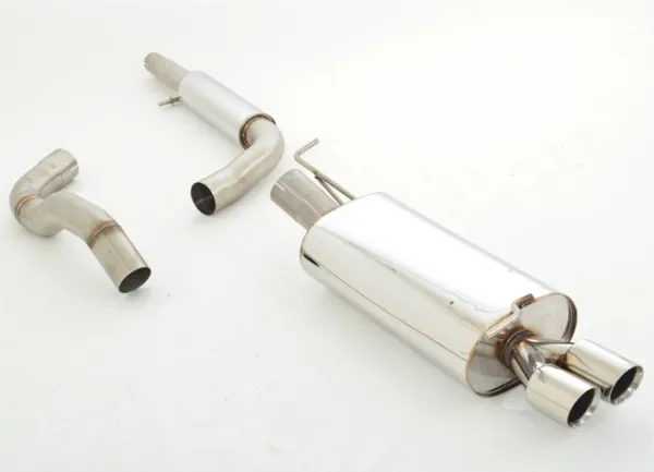 Sportuitlaat voor Seat Leon 1.8T 1M 180PS 3" ø 76mm gemaakt van roestvrij staal met EG-goedkeuring (kentekenvrij)