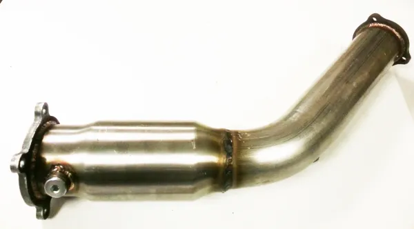 Sportkat 200 cellen voor Audi A4 B8 8K A5 Q5 2.0TFSI plug and play ø 76mm RVS racekat ø 100mm