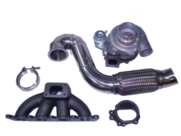 Turbo kit voor 1.8T Golf 4, Audi A3, TT GT28RS+ downpipe+manifold+V-band tot 340pk