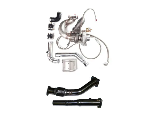 Turbokit voor 1.8T Golf 4, Audi A3, TT plug and play met Garrett GT2871R + downpipe 76mm