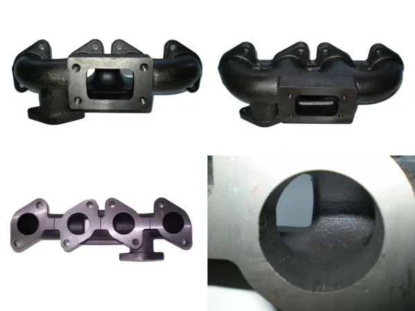 Turbo spruitstuk voor Golf VW 16v gegoten nikkel T25 flens + 38mm WG turbo spruitstuk