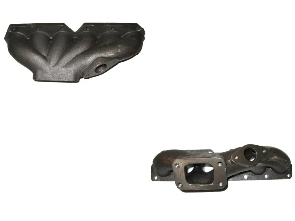 Turbo spruitstuk R32 V6 Golf 4 A3 3.2L gegoten nikkel T3 flens + 38mm turbo spruitstuk