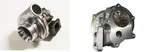 Turbolader GTR-485 HF (GT3076, GT30) 485pk 70A/R-63A/R 360° racelager T3 flens