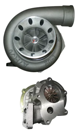 Turboladers GTR-525 HF (GT3082, GT30/40 ) 525pk 70>63A/R 360° racelagers T3