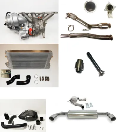 upgrade Turbo Kit 2.0 TFSI A3 S3 8P, TT 8J, Leon 1P, Octavia 1Z, Golf 5, 6 R, GTI, Scirocco, T6, EOS met TÜV tot 380pk