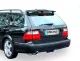Simons Chroomstalen sportuitlaat 90/120 mm ovaal voor SAAB 9-5 Turbo 2.0/2.3 berline/stationwagon Voor modellen MET opening in de achterskirt