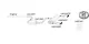 Schematische weergave van een Simons RVS sportdemper Duplex L+R 2x80 mm voor Audi A3 (8P) 2WD, bestaande uit pijpen, dempers en eindpijpen. Een roestvrijstalen kwaliteitsafdichting is afgebeeld. Artikelnummers zijn zichtbaar.