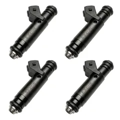 Set van 4 SIEMENS-DEKA-injectoren 630 cc met hoge weerstand voor 1.8T, VR6, R32 16v, Turbo