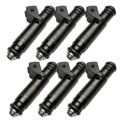 Set van 6 SIEMENS-DEKA-brandstofinjectoren 630 cc met hoge weerstand voor VR6, R32 Turbo