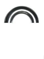 Aluminium pijpbocht 180° graden ø 51mm - L 320mm - 2mm wanddikte lasbaar