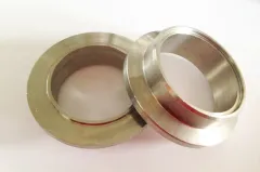 Aanlasring V-band inlaat voor GTX3071R, GTX3076R, GTX3576R, GTX3582R GEN II V-band roestvrij staal 60-76mm