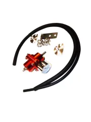 Benzinedrukregelaar met manometer instelbaar 0-10 bar