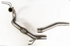Dieselroetfilter vervangingspijp / downpipe ø 63,5mm roestvrij staal voor VAG 1.9 TDI 2.0 TDI vanaf 2003