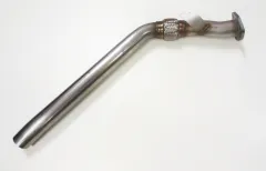 Downpipe voor Audi A4 B7 2.0 TFSI Quattro ø 63,5mm ex katalysator 