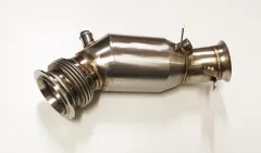 Downpipe met 200 cellen metalen katalysator voor BMW F20 F21 M135I, F22 F53 M235i, F30 F31 F34 335i, F32 F33 F36 435i N55B30