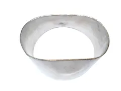 Roestvrijstalen buisadapter 76 mm op ovale GT28xx flens V2A roestvrij staal