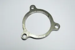 Flens 3 gat van roestvrij staal 9mm dik ø 58mm binnengat afmetingen 70x70x70mm