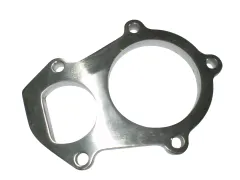 Flens voor Hosenrohr voor GT3076R + GT3582R met interne wastegate van roestvrij staal GT30 GT35