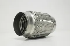 Flexpijp roestvaststaal L 150mm 63,5mm met interlock