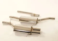 FMS sportuitlaat voor Audi A4 B5 Quattro 2.4 2.6 2.8 2.5TDI gemaakt van roestvrij staal met EG goedkeuring (kentekenvrij)