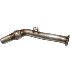 Y-vormige downpipe voor Audi A4 A6 1.8T B5 3B 3BG Quattro ø 63,5 mm 2,5" van roestvrij staal